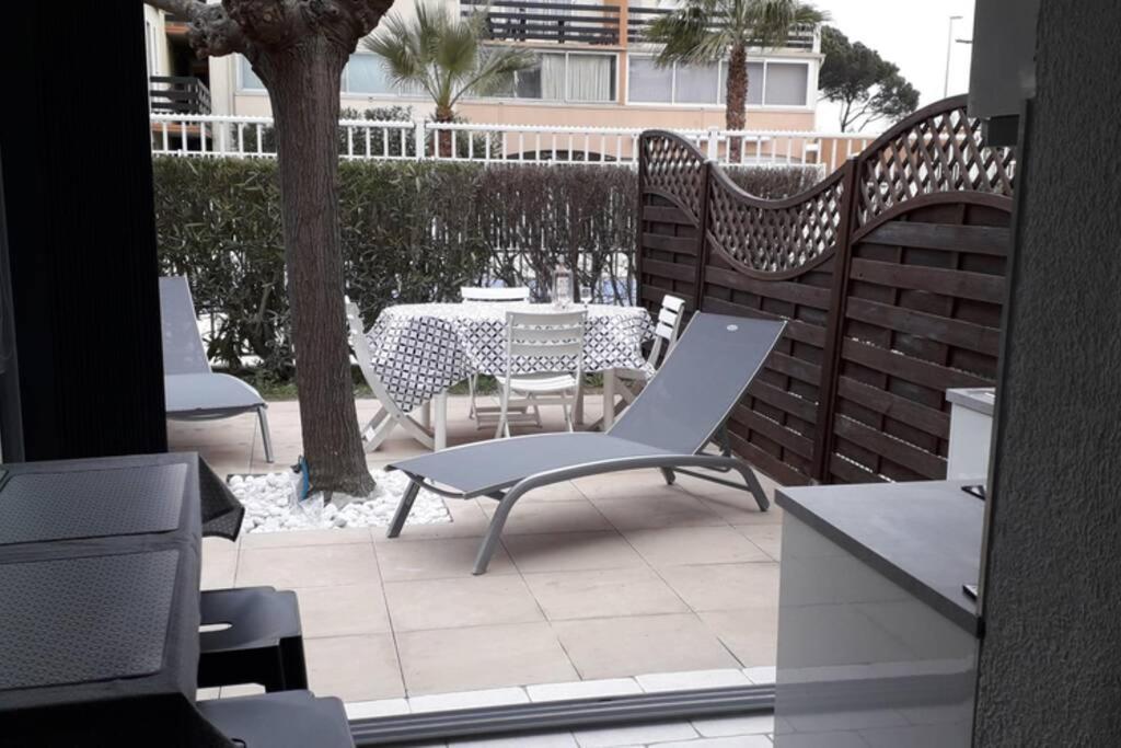 Cap d'Agde - Résidence Estivales - proche naturiste - Terrasse - Wifi - Parking - Piscine - Clim Exterior foto
